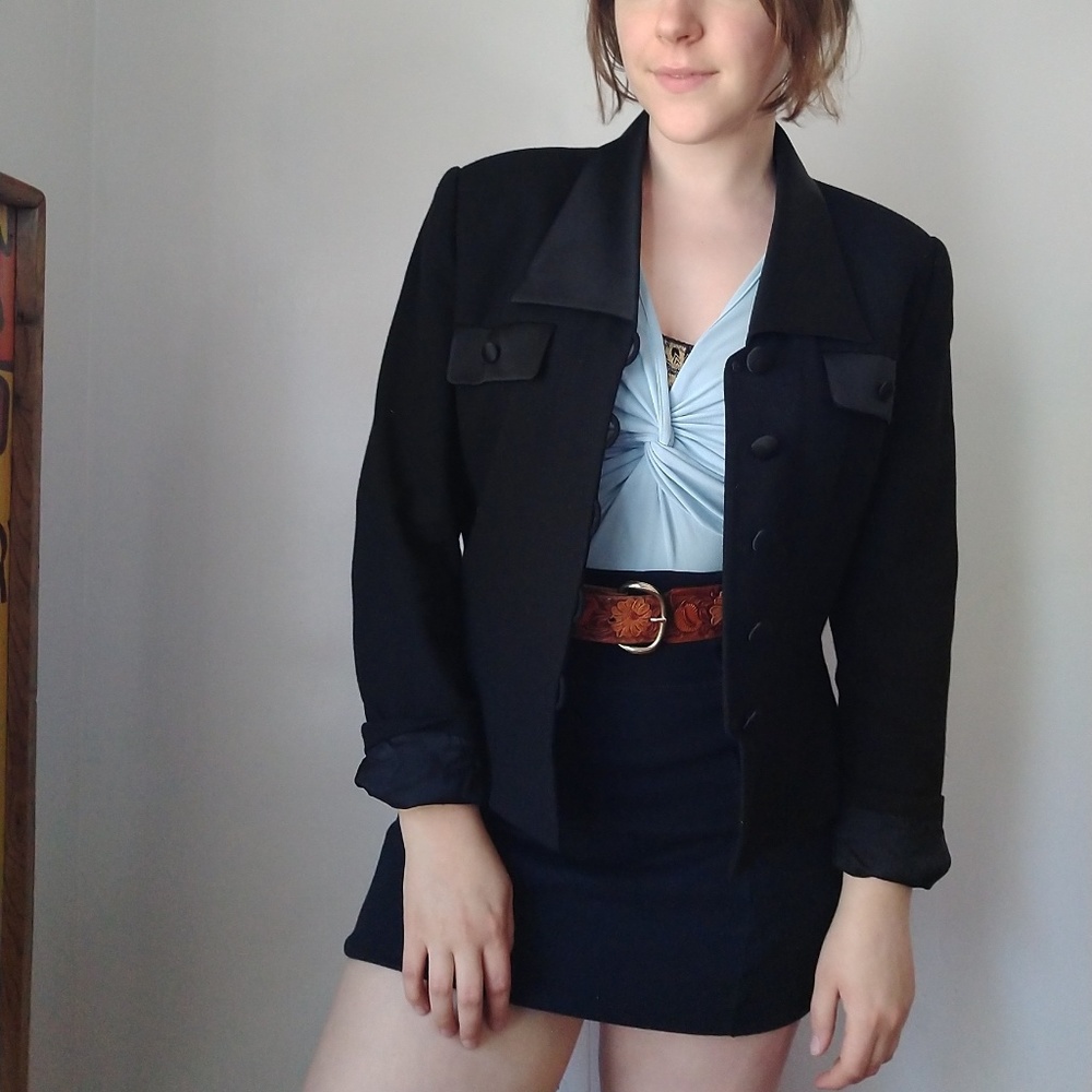 Vintage black blazer